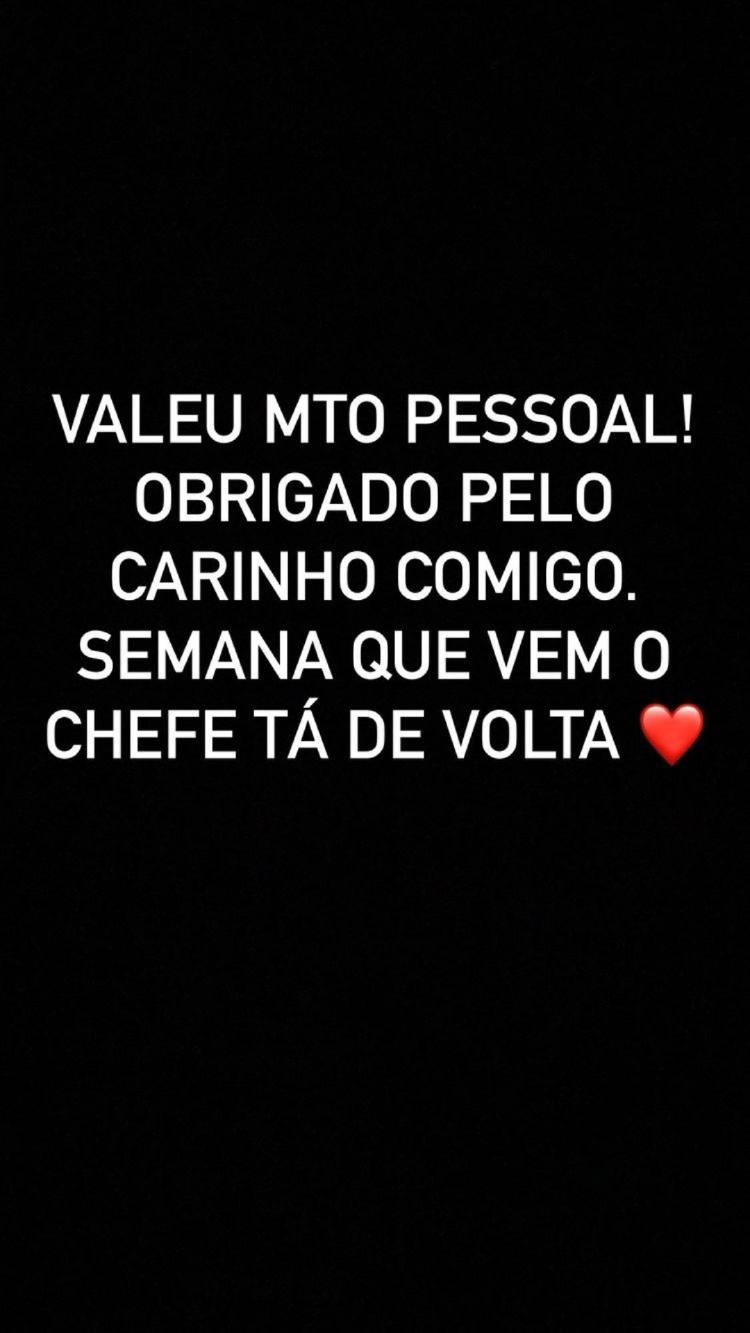 Tiago Leifert anuncia volta de Faustão ao 'Domingão' - Reprodução/Instagram - Reprodução/Instagram