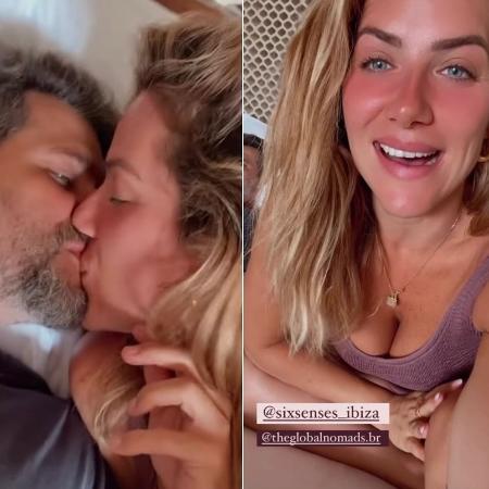 Bruno Gagliasso faz surpresa de aniversário para Giovanna Ewbank - Reprodução/Instagram