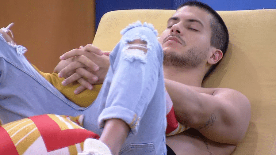 BBB 22: Arthur Aguiar lamenta possibilidade de sair - Reprodução/Globoplay