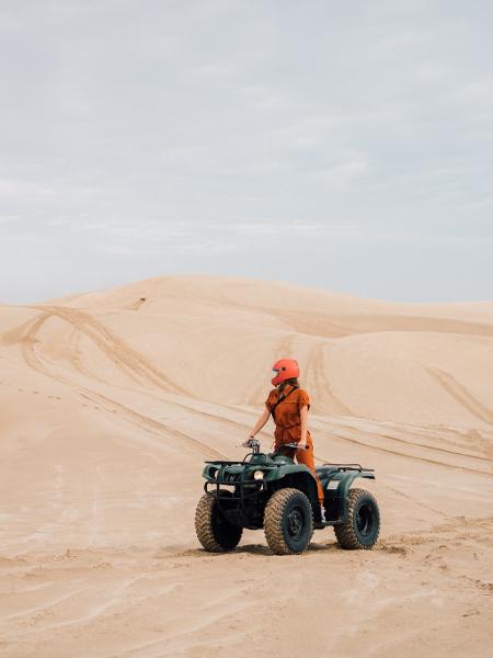 ... ou com mais adrenalina, a borde de quadriciclos - Visit Qatar/Unsplash - Visit Qatar/Unsplash