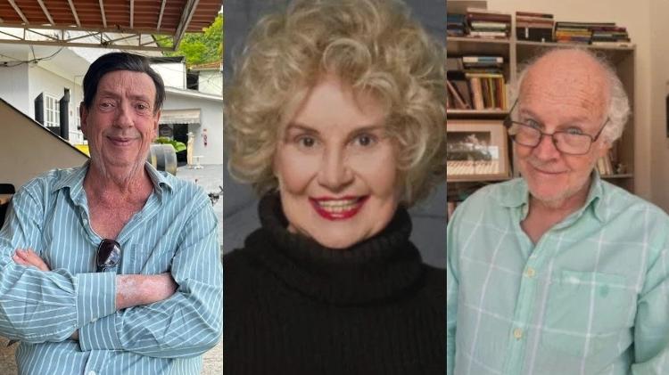 Marcos Oliveira, Iris Bruzzi e Jaime Leibovitch residem no Retiro dos Artistas atualmente Marcos Oliveira, Iris Bruzzi e Jaime Leibovitch residem no Retiro dos Artistas atualmente