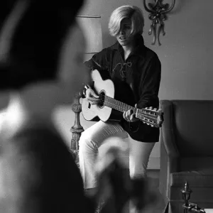 a cantora Vanusa em 1967 - Acervo UH/Folhapress