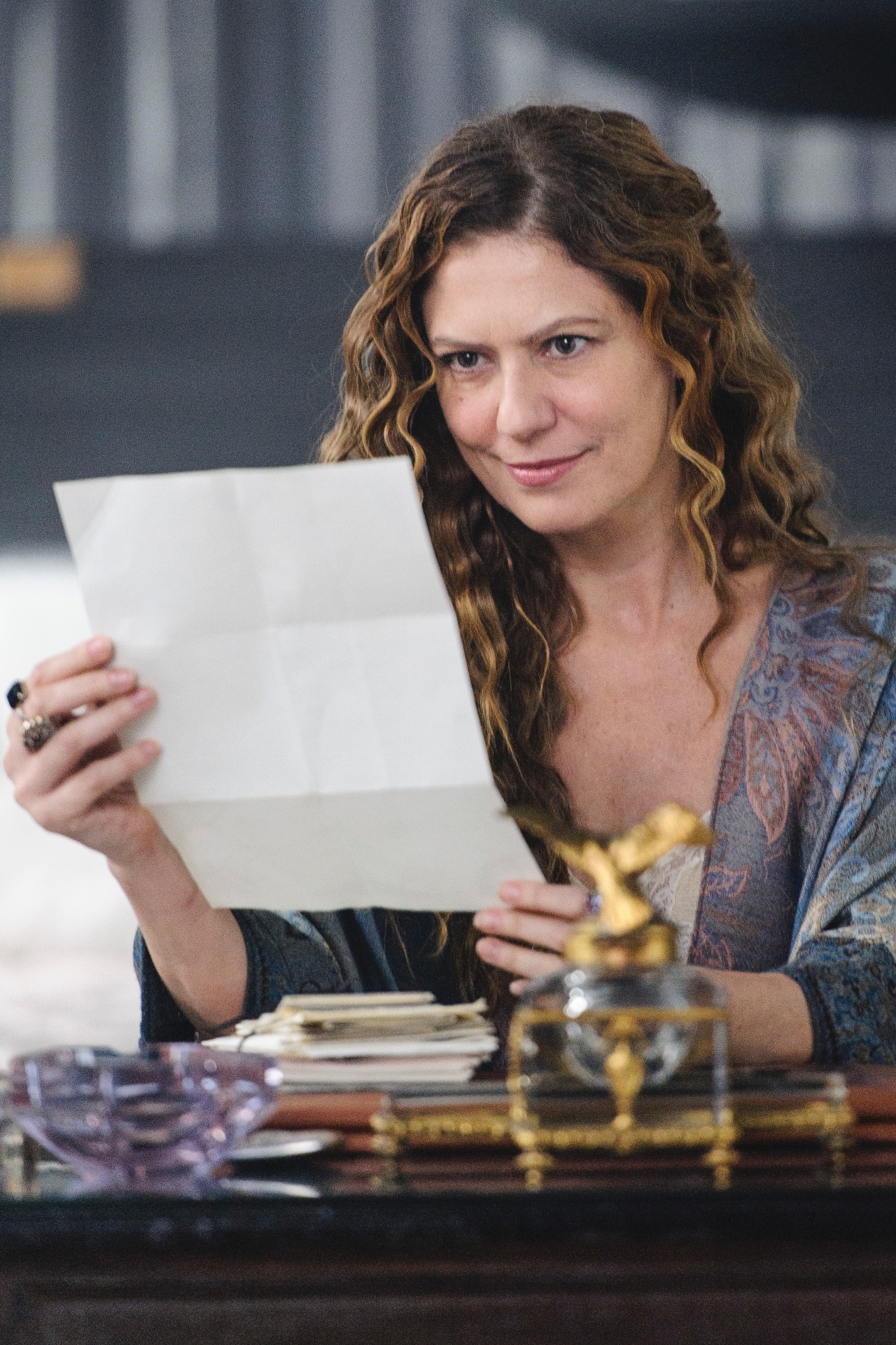 Patrícia Pillar é Isabel D'Ávila de Alencar, uma viúva linda, rica e de ótima reputação. Mas, por trás da imagem ilibada, existe uma mulher dissimulada e manipuladora, que usa as pessoas e as descarta quando convém - Caiuá Franco/Divulgação/TV Globo