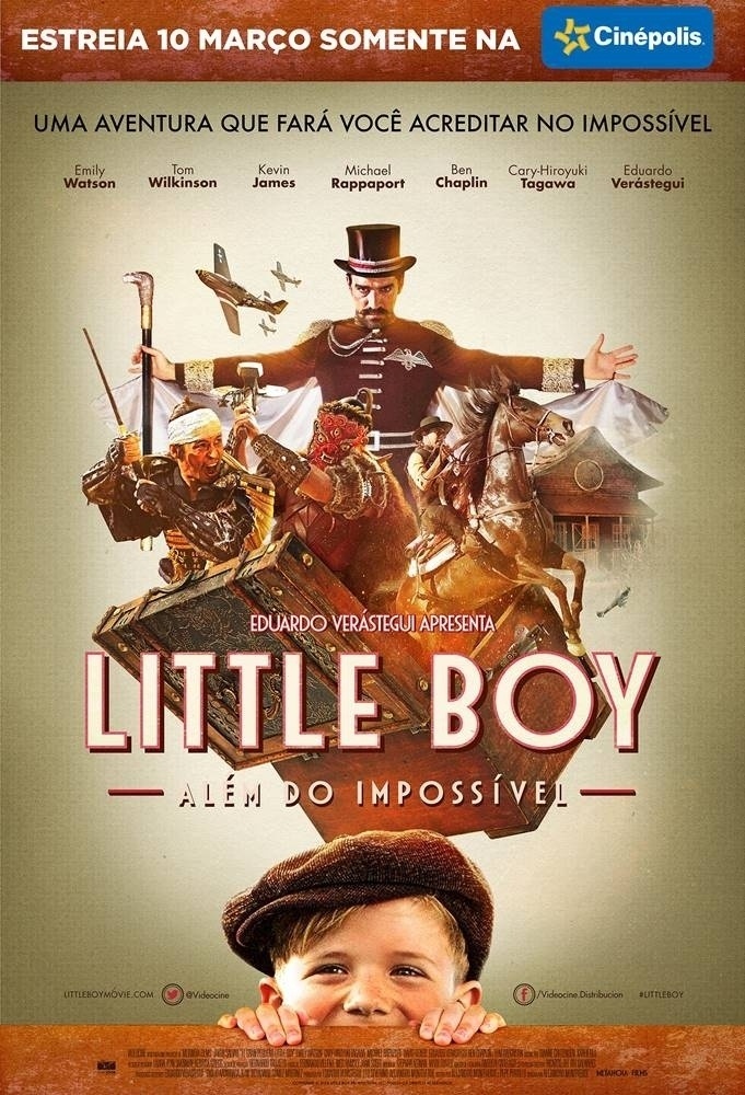 Pôster do filme "Little Boy - Além do Impossível" - Divulgação