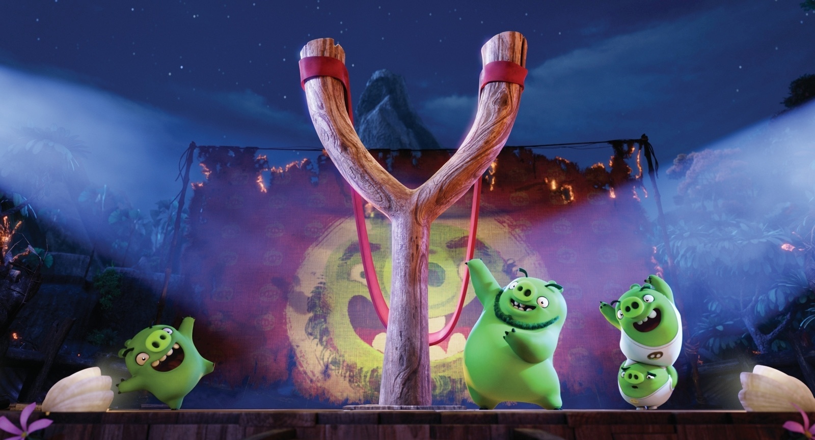 Cena do filme "Angry Birds: O Filme" - Divulgação