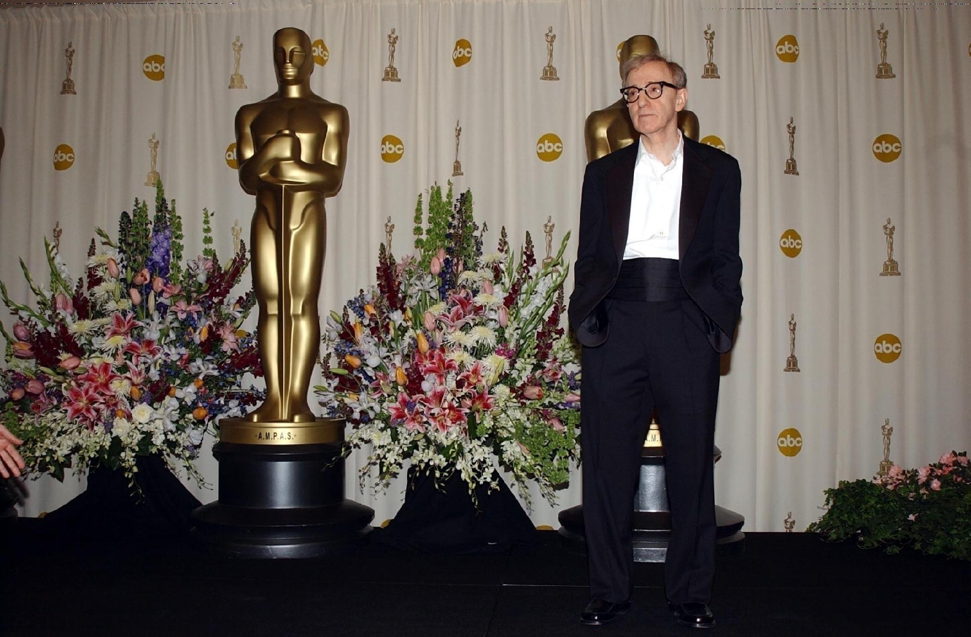 Woody Allen durante o 74º Oscar no Kodak Theater em Hollywood - Getty Images