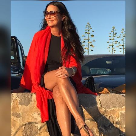 Luiza Brunet aproveitando o verão em Ibiza - Reprodução/Instagram