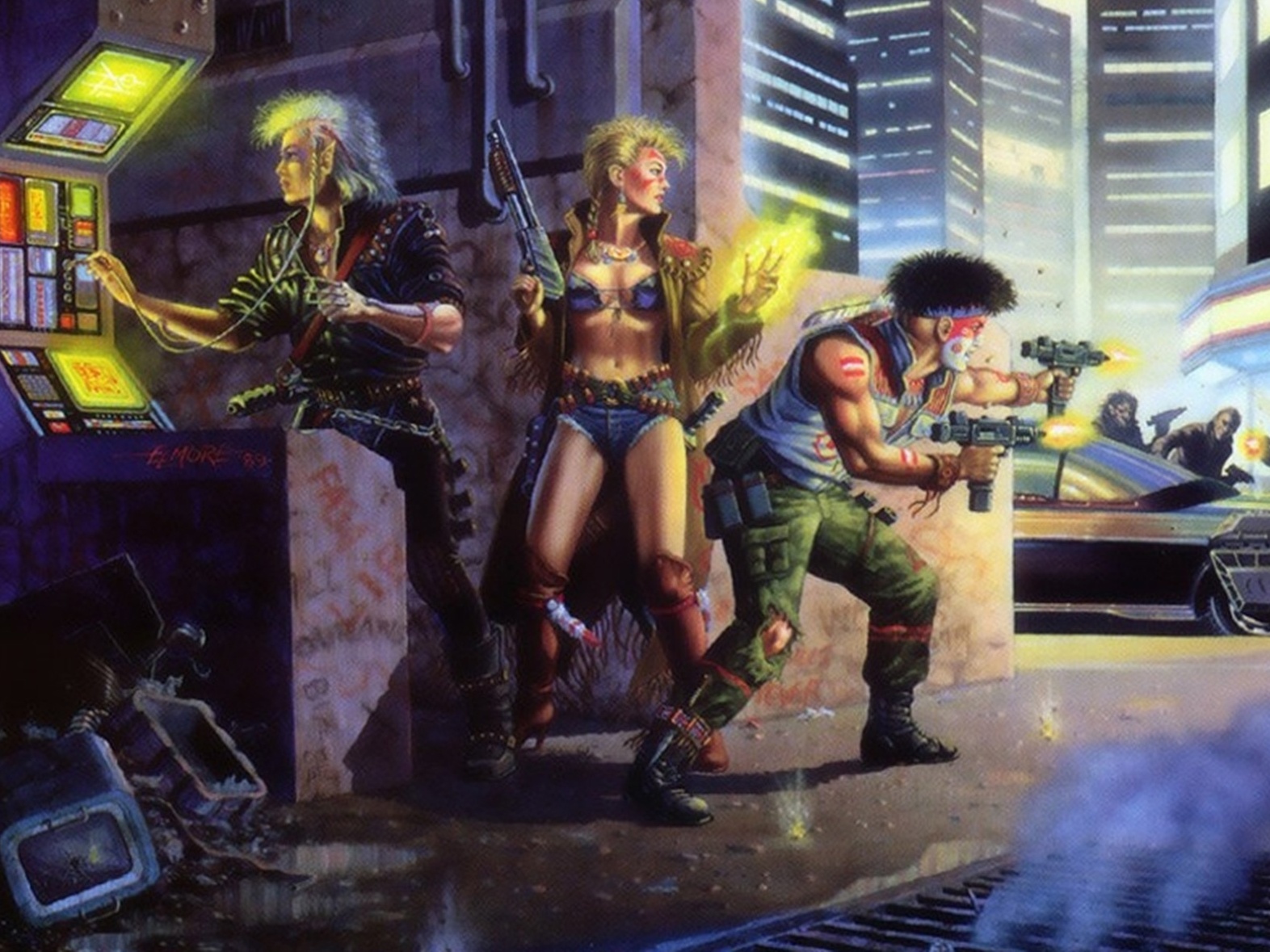 Shadowrun: Conceitos de Personagens: Os Samurais Urbanos - RedeRPG