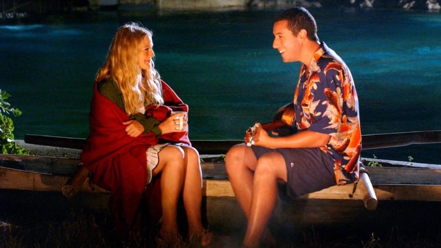 Adam Sandler e Drew Barrymore em cena do filme "Como Se Fosse a Primeira Vez", disponível no UOL Play - Divulgação