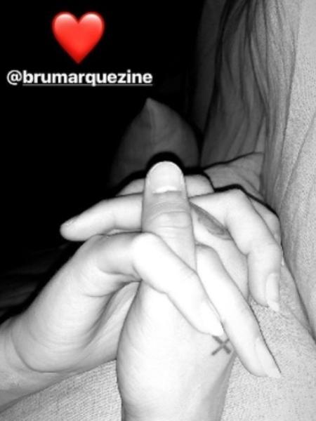 Neymar mostra foto romântica com Bruna Marquezine - Reprodução/Instagram/neymar