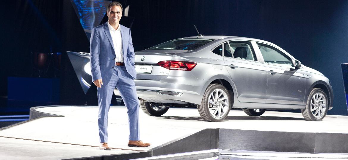 Pablo Di Si, presidente da Volkswagen para Brasil e América do Sul: "Confiança nos projetos apresentados" - Divulgação