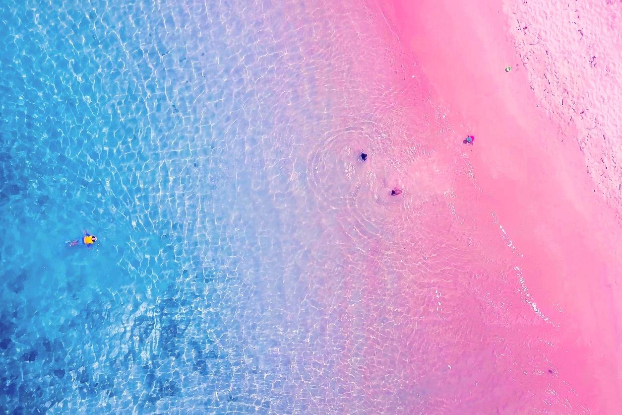 Pink Beach de Komodo, Indonésia - Getty Images