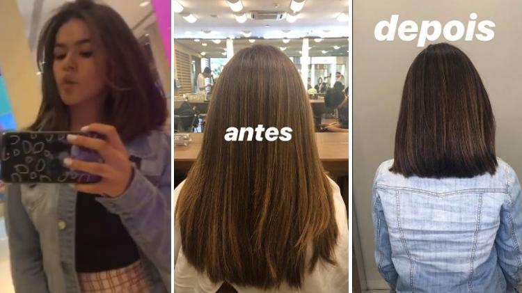 Maisa Silva  com seu novo visual - Reprodução/Instagram - Reprodução/Instagram