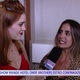 Carolina é entrevistada pela ex-BBB Ana Clara - Reprodução/TVGlobo