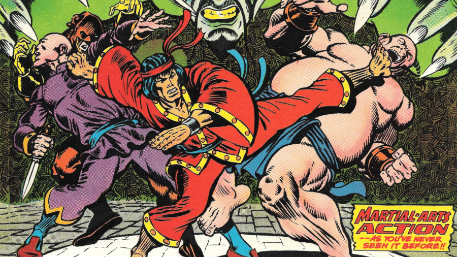 Capa da HQ de Shang-Chi, Mestre do Kung Fu - Reprodução