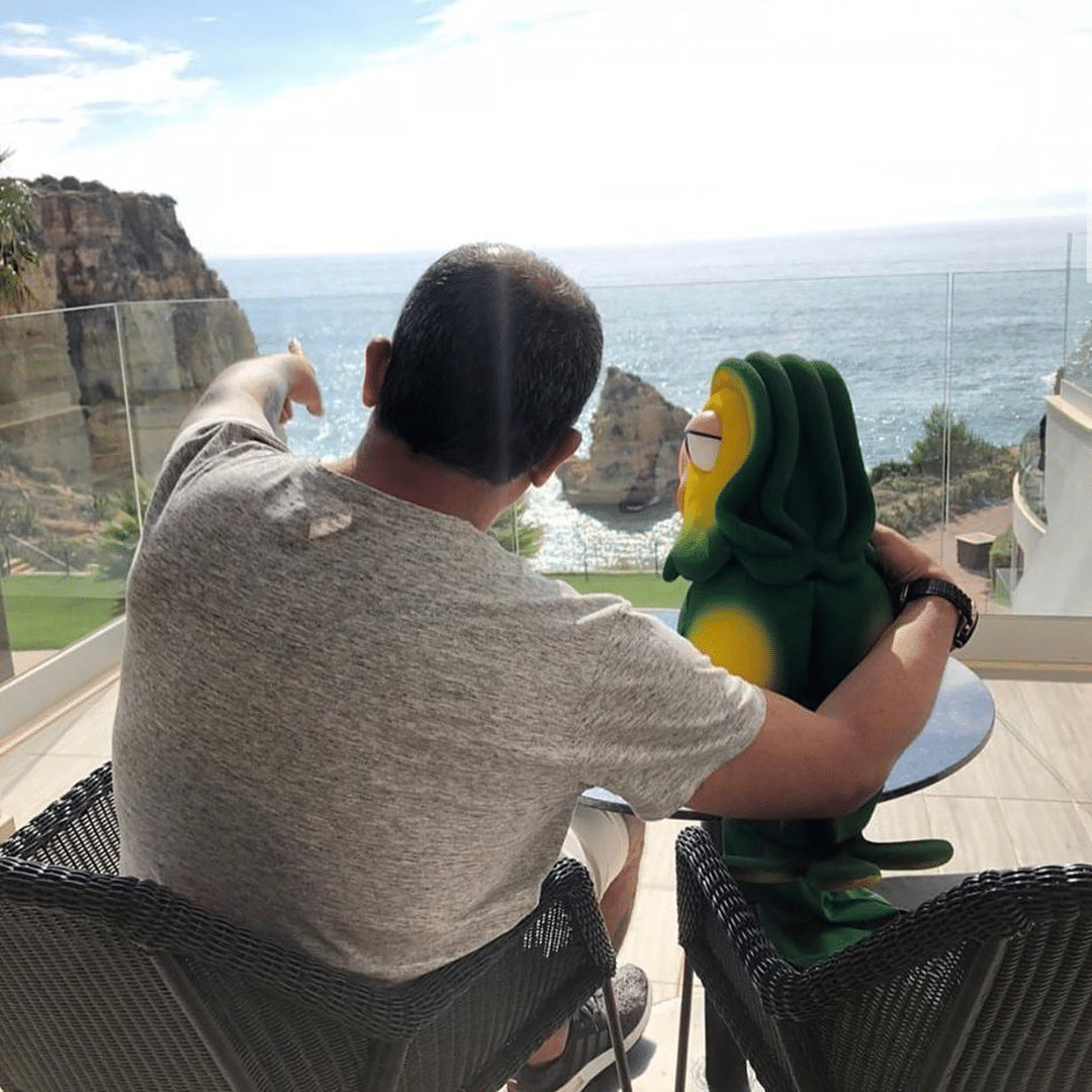 Louro José posta foto com Tom Veiga - Reprodução