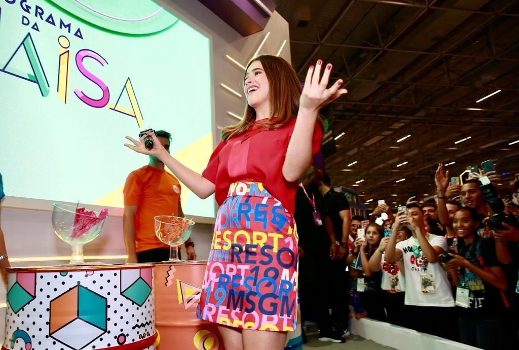 Maisa anima público da CCXP 2019 - Iwi Onodera/UOL