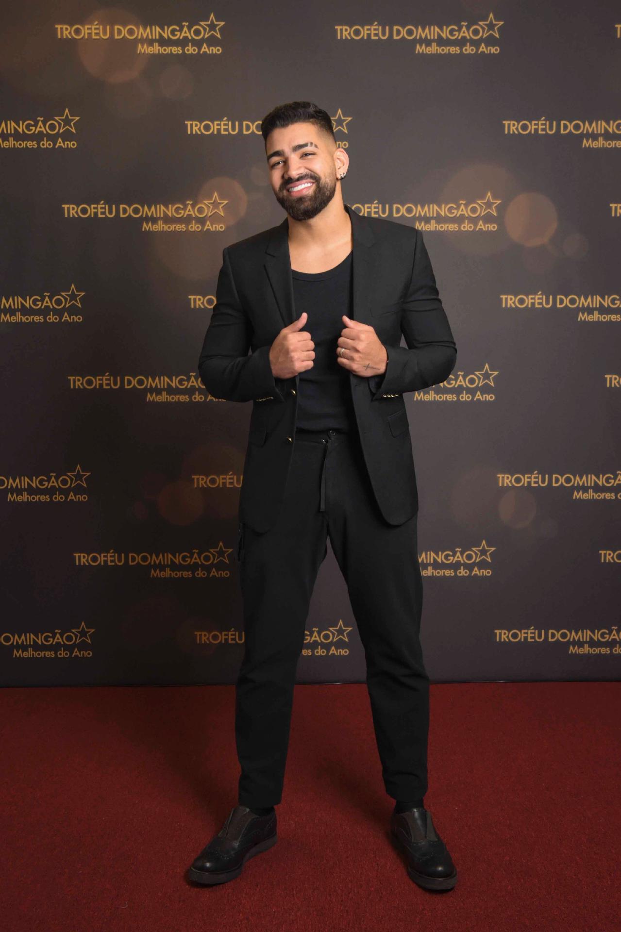 Dilsinho concorre na categoria "Cantor" no Troféu Domingão - Melhores do Ano 2019 - Divulgação/TV Globo