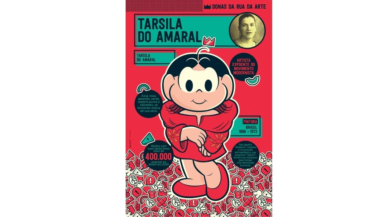 Magali como Tarsila do Amaral - Divulgação