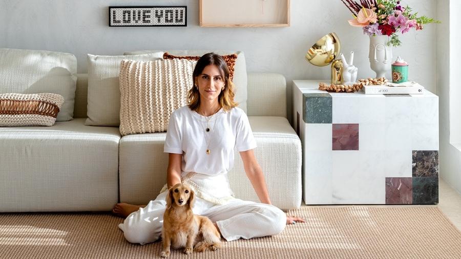 Isabelle contou com a ajuda do designer Guilherme Garcia para criar a decoração do apartamento que idealizou para criar uma família ao lado do marido - Fábio Júnior Severo