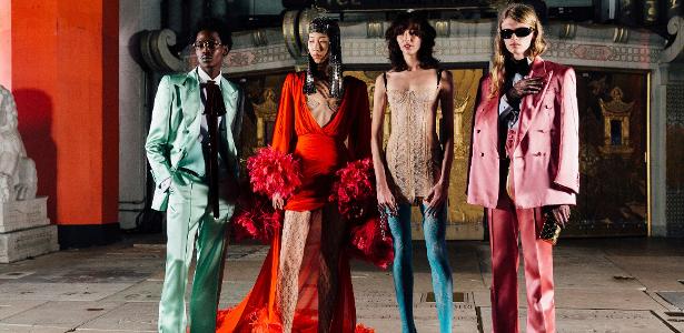 Peças da Gucci inspiradas na Balenciaga chegam ao Brasil