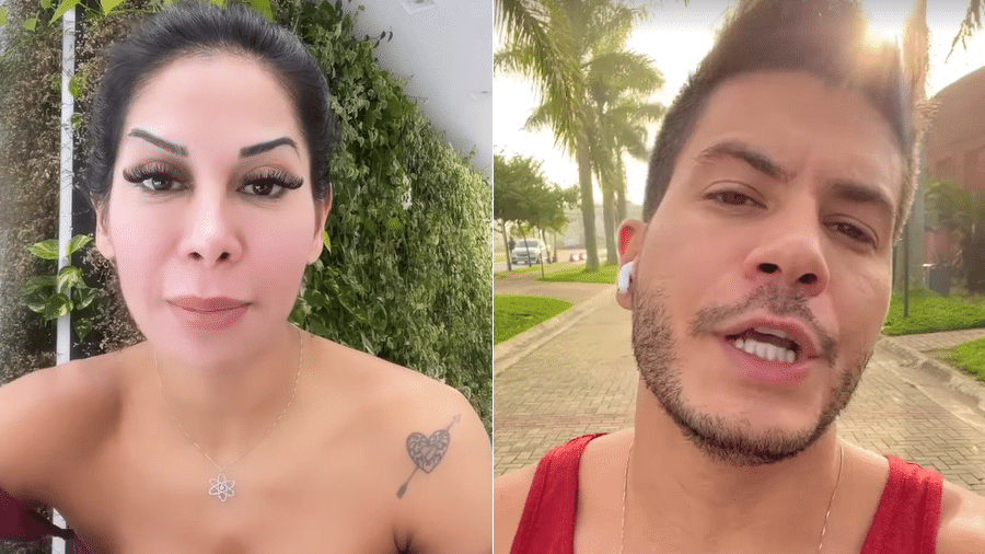 Maira Cardi diz que não ligou para Arthur por ele saber da febre da filha - Reprodução/Instagram