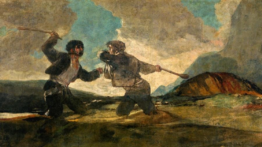 Uma das Pinturas Negras de Francisco de Goya - Reprodução