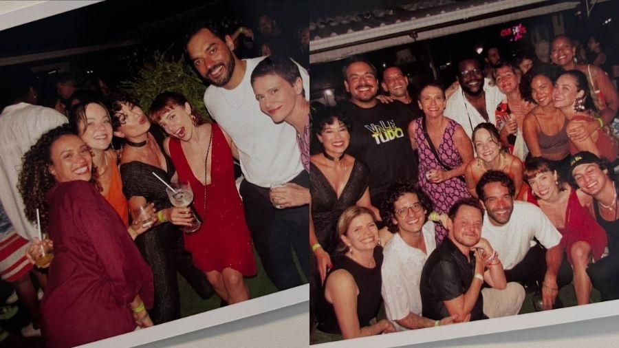 Elenco de "Vale Tudo" se reúne em festa no Rio - Reprodução/Instagram