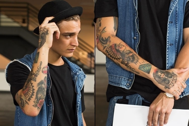 Tatuagem - SPFW - Inverno 2016 - Gabriel Quintão/UOL