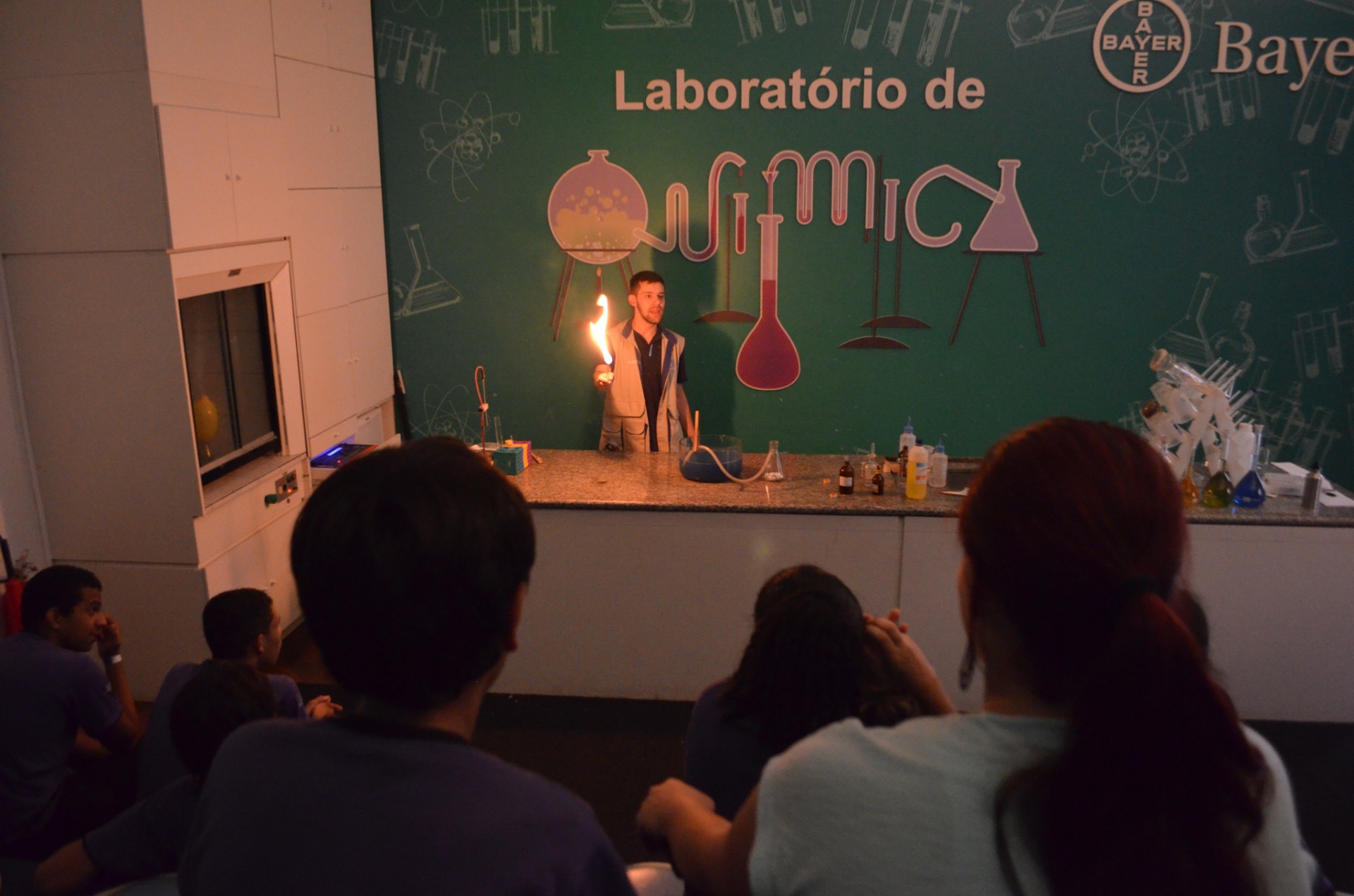 Espetáculo científico "Química em Show", no Museu Catavento - Divulgação