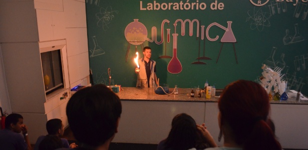 Espetáculo científico "Química em Show", no Museu Catavento - Divulgação - Divulgação