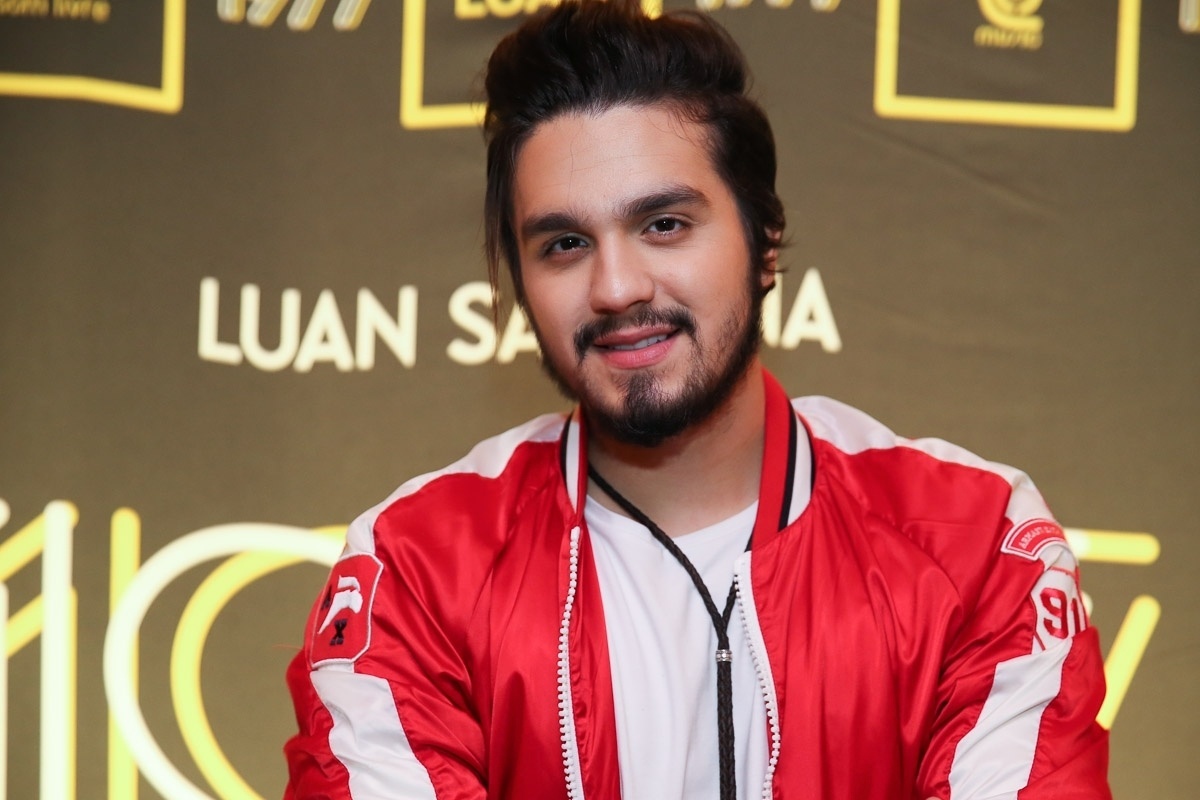 10.ago.2017 - Luan Santana lança em São Paulo o seu novo DVD, "1977", que homenageia as mulheres com duetos com cantoras famosas - Manuela Scarpa/Brazil News