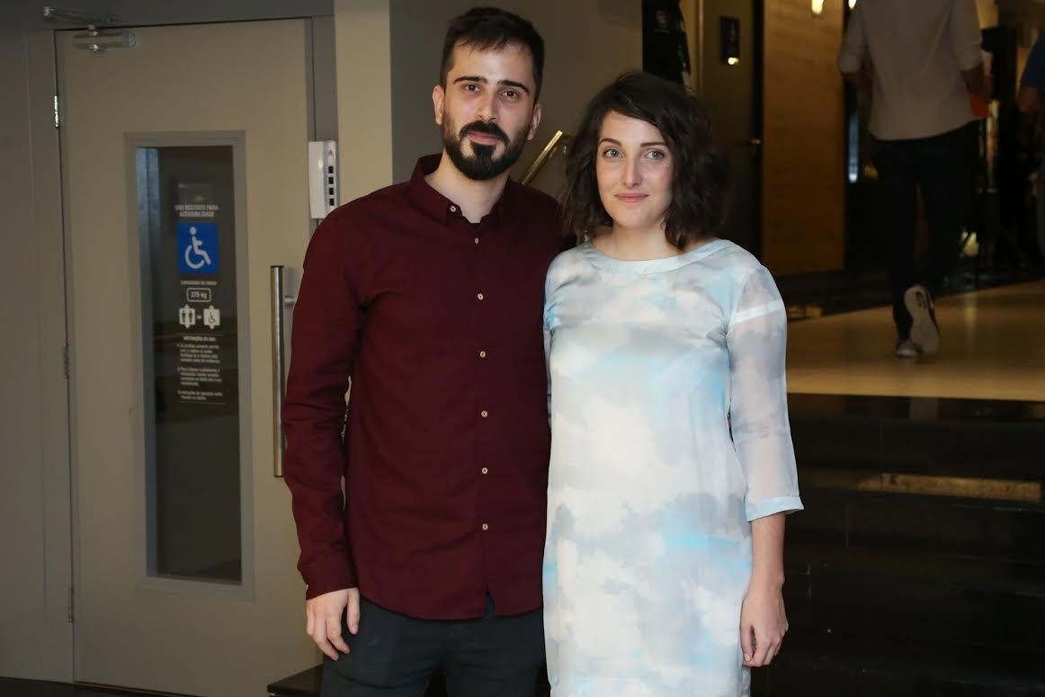 13.set.2016 - Gregorio e Clarice Falcão lançam filme - Roberto Filho/Brazil News