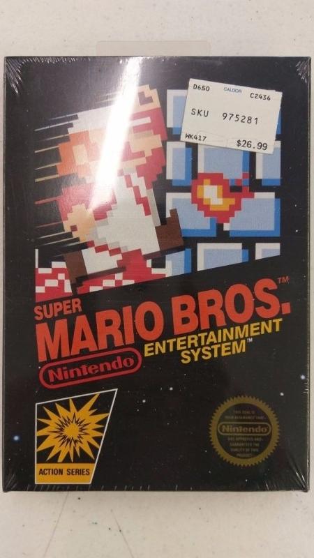 Super Mario Bros. original lacrado é vendido por US$ 100 mil: o