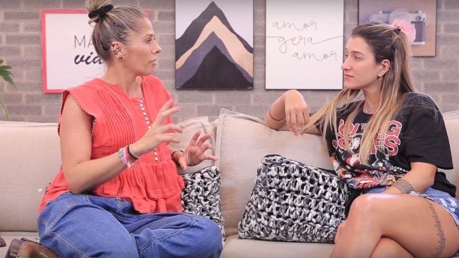 Adriane Galisteu dá entrevista para o canal de Gabriela Pugliesi no YouTube - Reprodução/YouTube