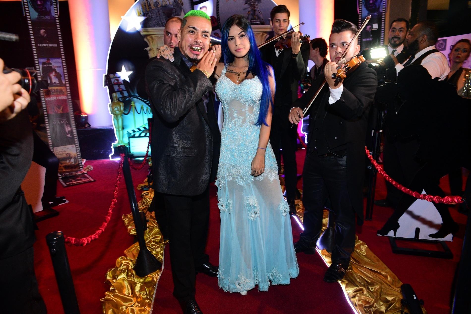 Jean Paulo Campos, o Cirilo, chega de limosine à festa de 15 anos - Thiago Duran/AgNews