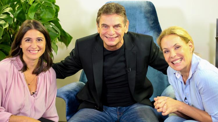 Carol Fiorentino e Carolina Ferraz serão entrevistadas por Luiz Andreoli no "Andreoli Entre Amigos", neste domingo, às 20h30, na Record News - Divulgação - Divulgação