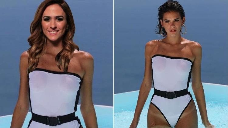 Tatá Werneck coloca seu  rosto em foto de Bruna Marquezine - Reprodução/Instagram - Reprodução/Instagram