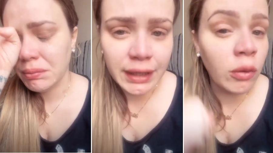 Ex-BBB Paulinha Leite chora em desabafo - Reprodução/Instagram