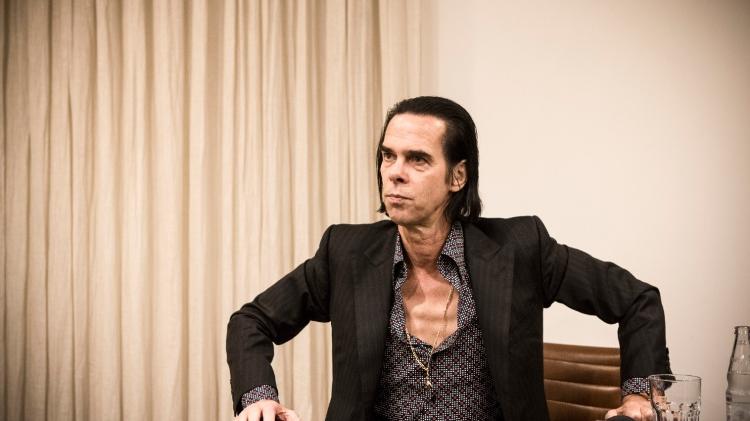 Nick Cave durante entrevista em São Paulo - Lucas Lima/UOL - Lucas Lima/UOL