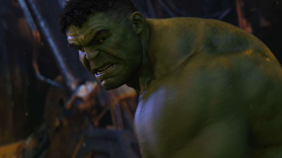Hulk (Mark Ruffalo) em cena de "Vingadores: Ultimato" - Reprodução