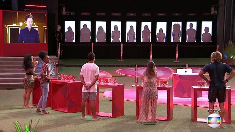 Prova do líder - Reprodução/TvGlobo - Reprodução/TvGlobo