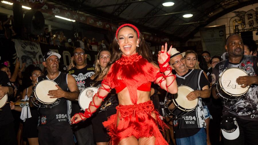 Sabrina Sato, da Gaviões da Fiel, segue como a campeã de seguidores no Instagram - Patrícia Devoraes/Brazil News
