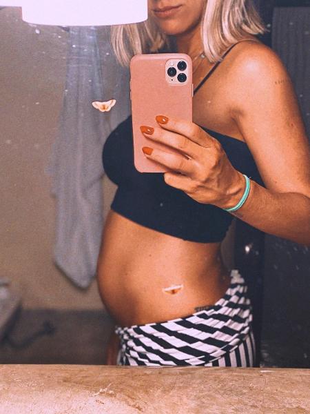 Giovanna Ewbank mostra barriga no quarto mês de gravidez - Reprodução/Instagram
