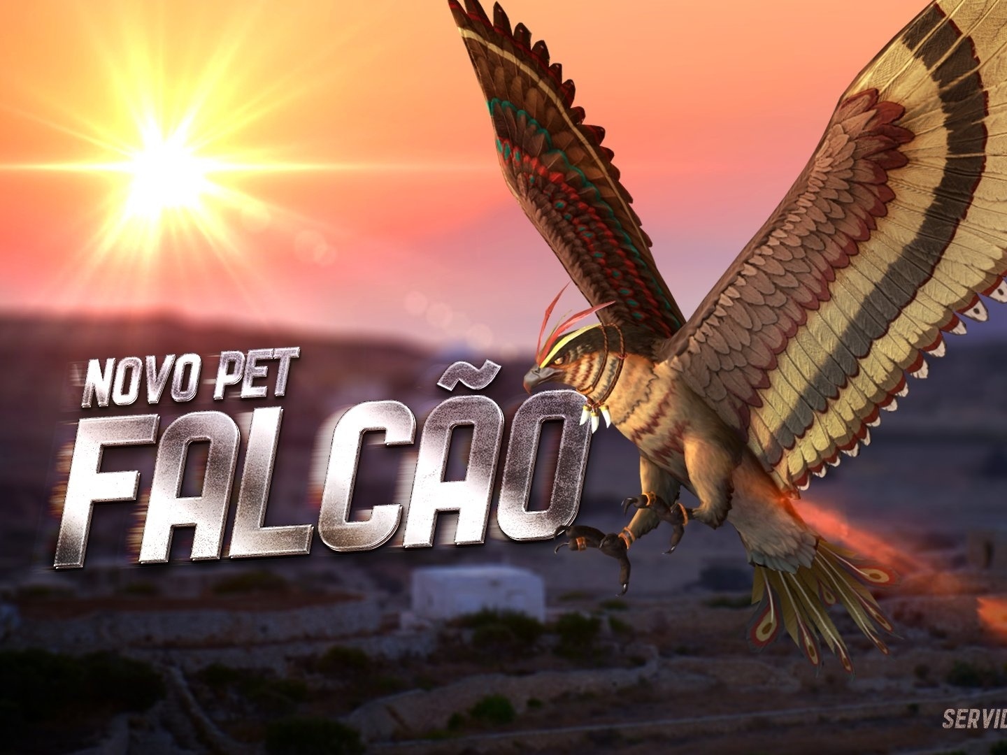 Free Fire: Novo pet Falcão já está no servidor avançado - 20/05/2020 - UOL  Start