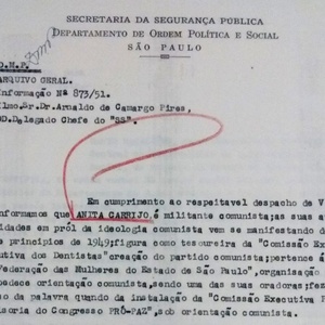 anita - ARQUIVO PÚBLICO DO ESTADO DE SÃO PAULO - ARQUIVO PÚBLICO DO ESTADO DE SÃO PAULO