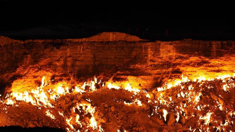'Porta do Inferno': Cratera Darvaza, no Turcomenistão