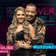 Mussunzinho e Karoline Menezes no Power Couple - Edu Moraes/RecordTV