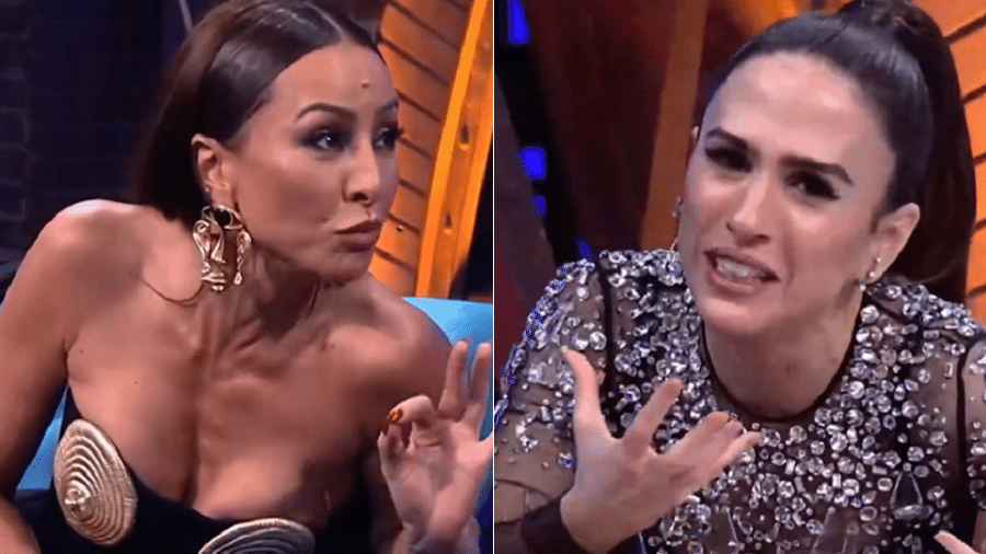 Sabrino Sato choca Tata Werneck com pergunta sobre suor de bailarino - Divulgação/Multishow