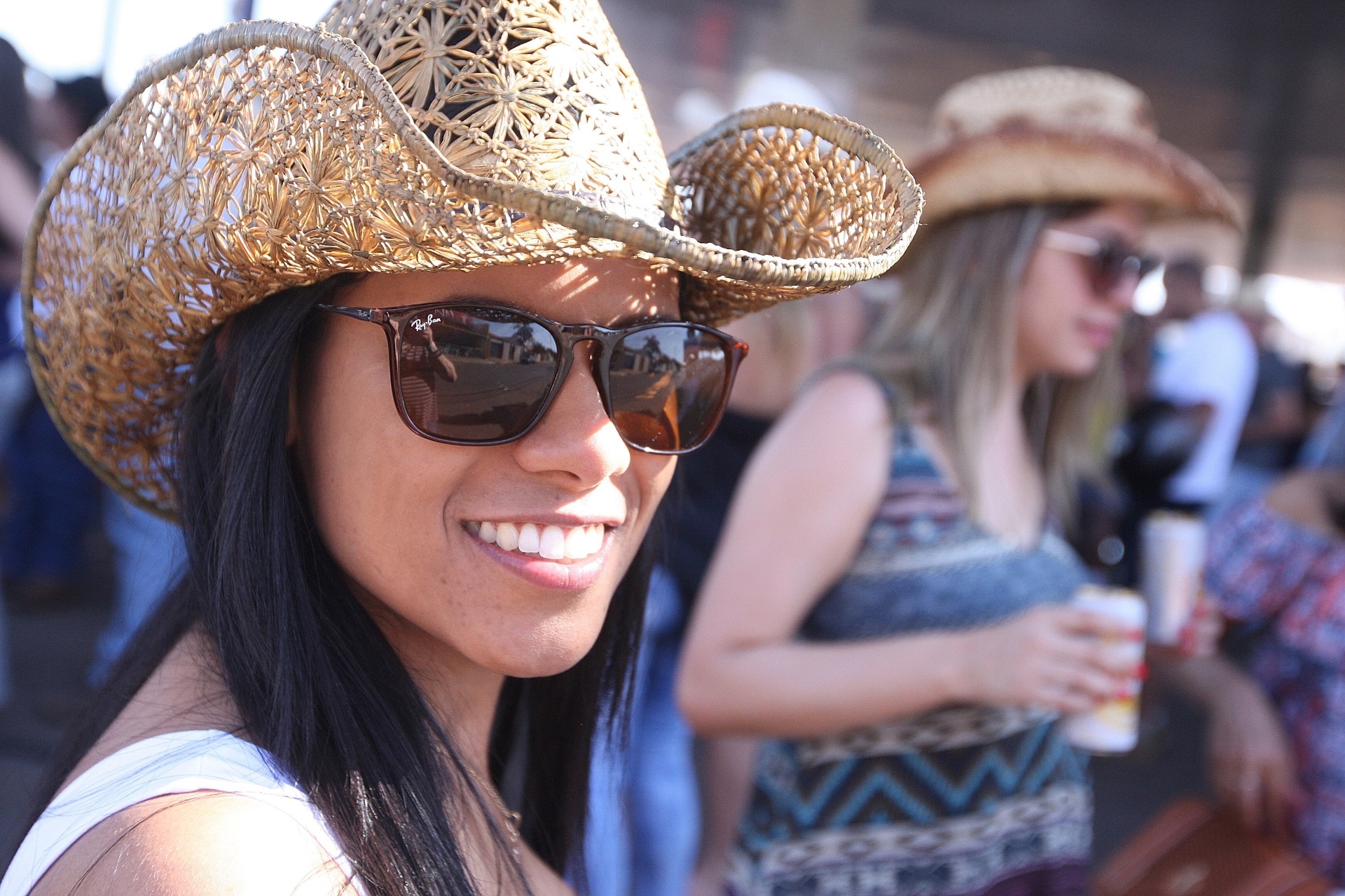 A Festa do Peão de Barretos de 2015 atraiu muita mulher bonita para o Parque do Peão - Reinaldo Canato/UOL